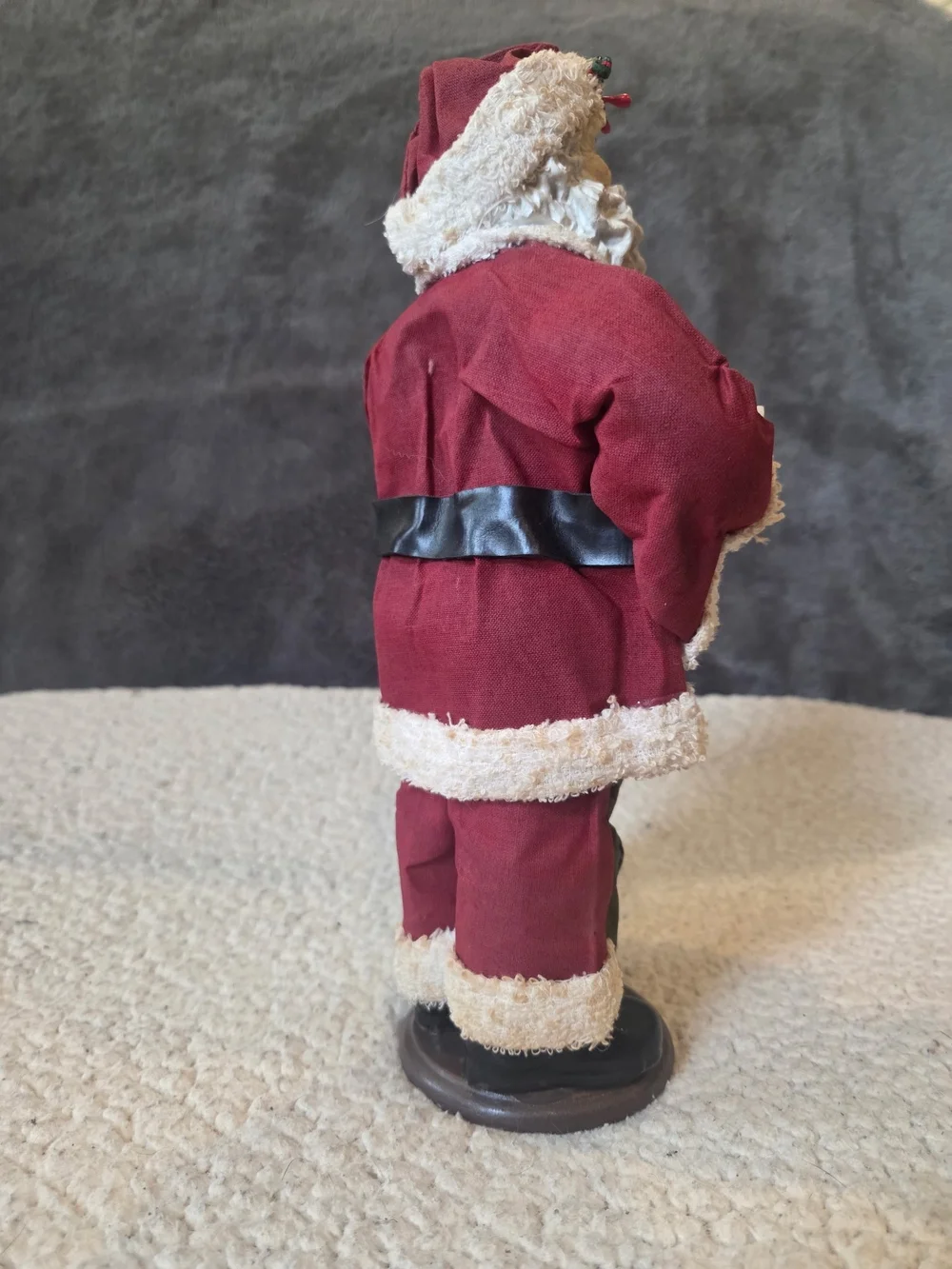 Red and Green Santa Figurine
